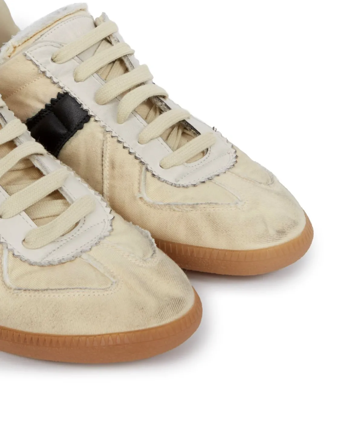 Maison Margiela Replica Sneakers Black Vintage/Yellow Vintage