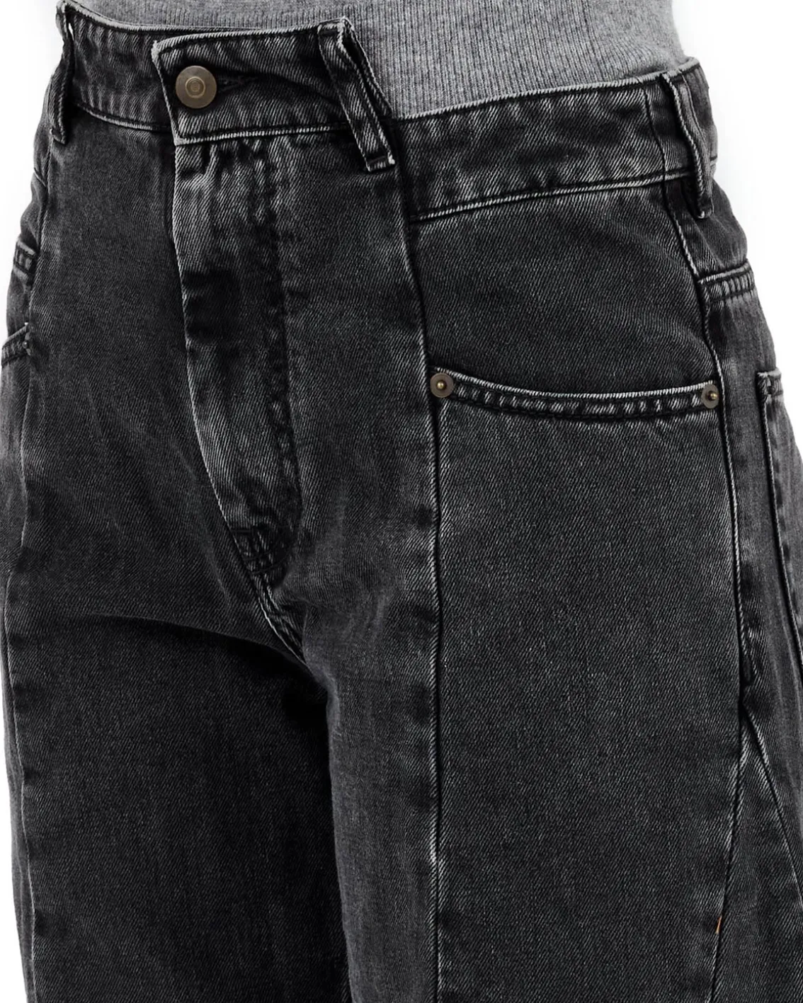 Maison Margiela Reworked Denim Jeans Medium Black Stone