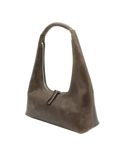 MARGESHERWOOD Hobo Shoulder Bag Washed Brown