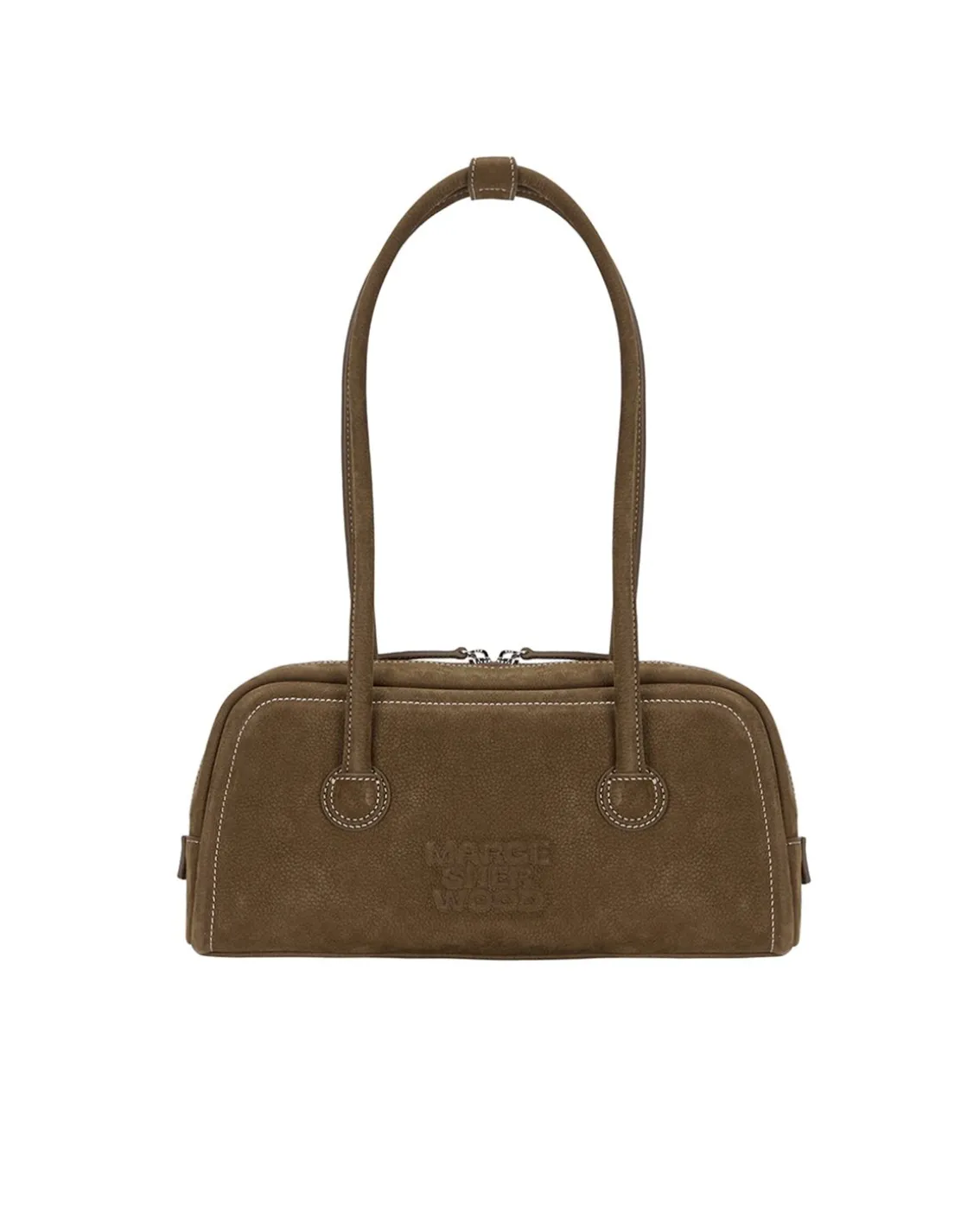 MARGESHERWOOD Soft Baguette Bag Chestnut