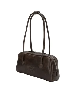 MARGESHERWOOD Soft Baguette Bag Washed Brown