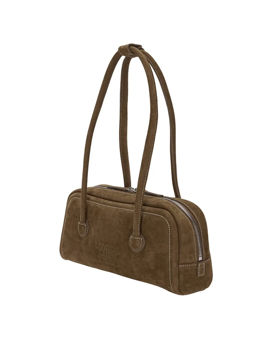 MARGESHERWOOD Soft Baguette Bag Chestnut