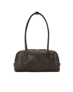 MARGESHERWOOD Soft Baguette Bag Washed Brown
