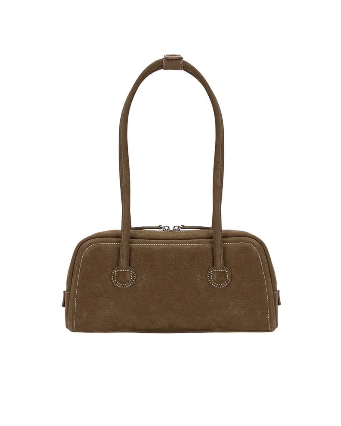 MARGESHERWOOD Soft Baguette Bag Chestnut
