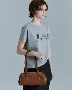 MARGESHERWOOD Soft Baguette Bag Chestnut