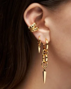 Maria Nilsdotter Chaos Queen Earring Gold
