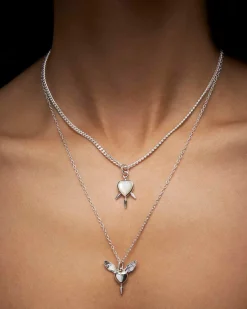 Maria Nilsdotter Lovers Necklace Silver