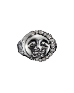 Maria Nilsdotter Man In The Moon Ring Silver