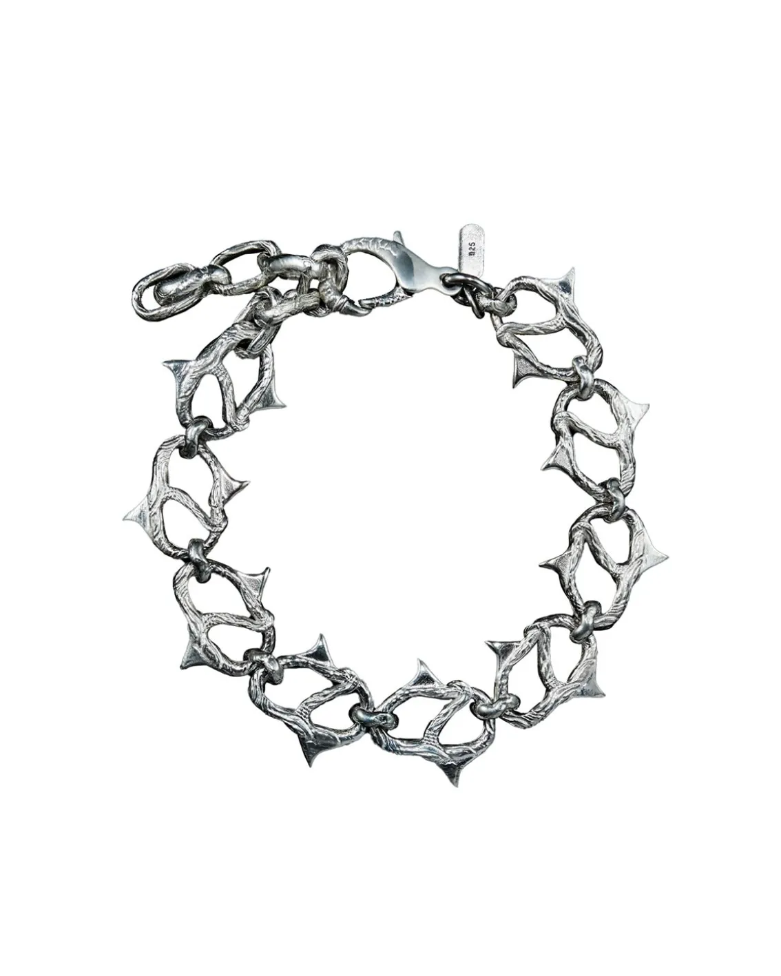 Maria Nilsdotter Thorn Chain Bracelet Silver