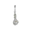 Maria Nilsdotter Tiny Claw Pearl Earring Silver
