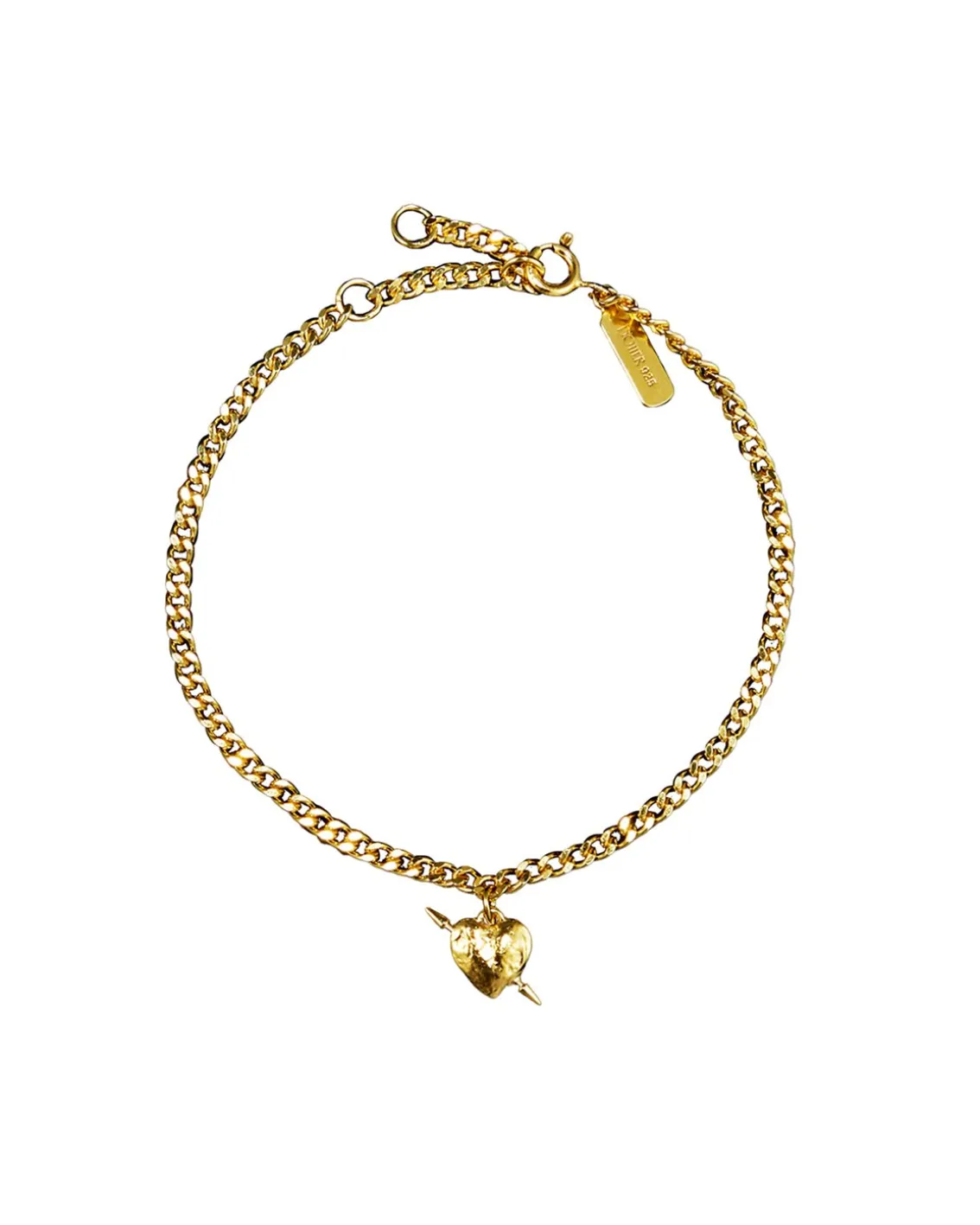 Maria Nilsdotter Tuvstarr's Heart Bracelet Gold