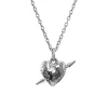 Maria Nilsdotter Tuvstarrs Heart Necklace Silver