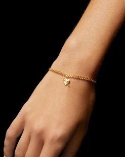 Maria Nilsdotter Tuvstarr's Heart Bracelet Gold
