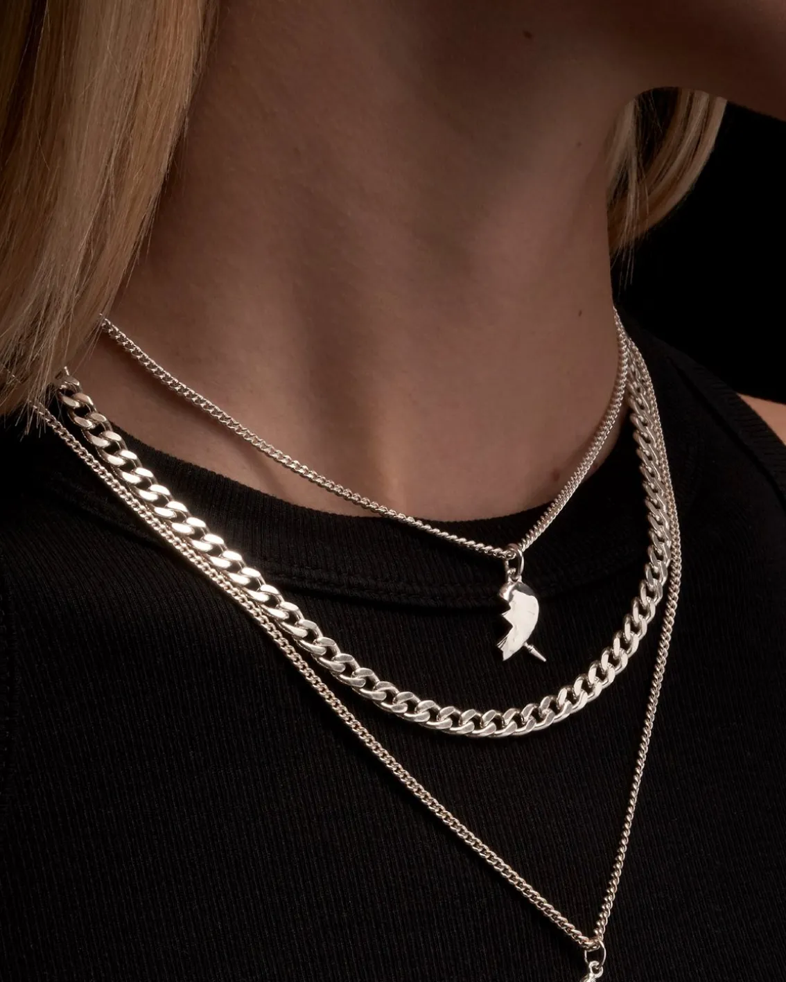 Maria Nilsdotter You & Me Necklace Silver