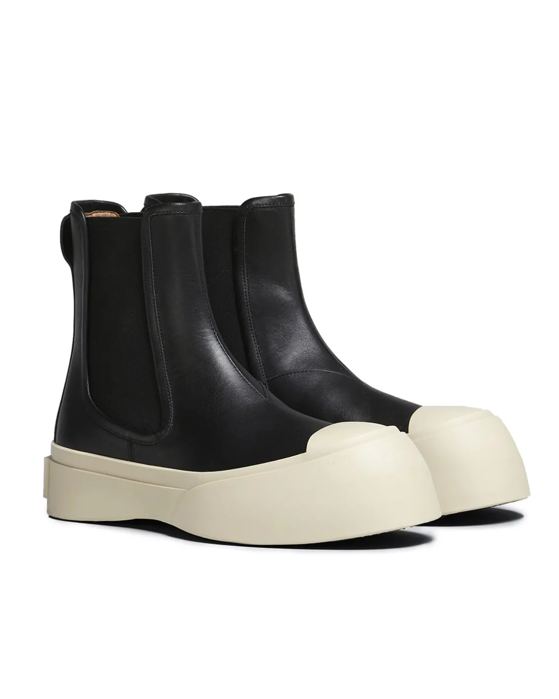 Marni Pablo Chelsea Boots Black
