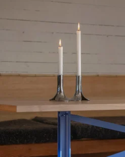 Massproductions Pinci Candle Holder Chrome