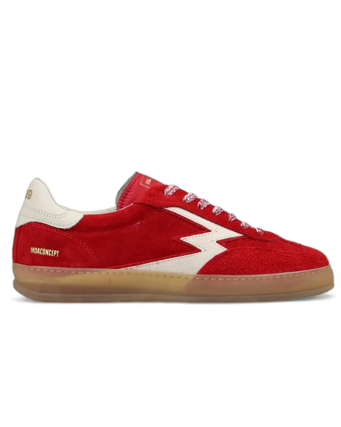 Moa Concept Master Club Sneakers W Red Suede