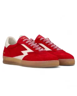 Moa Concept Master Club Sneakers W Red Suede