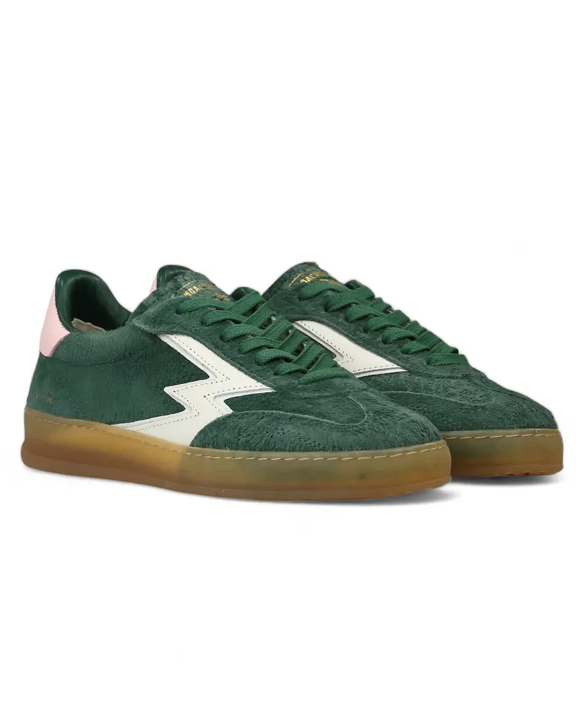 Moa Concept Master Club Sneakers W Dark Green Pink