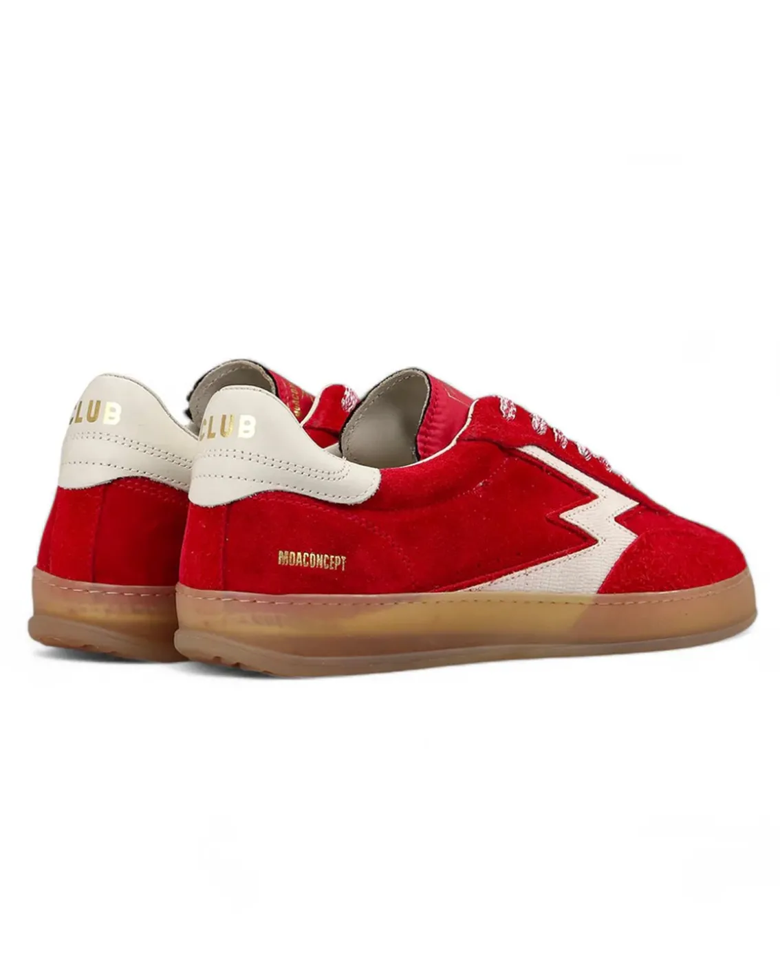 Moa Concept Master Club Sneakers W Red Suede