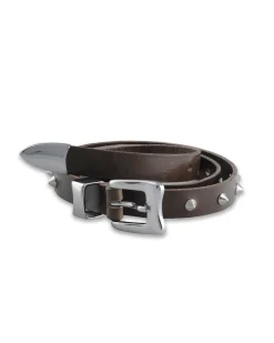 MOLEBO Rivet Belt Dusted Brown