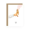 Mom & Baby Hand Card