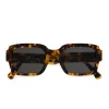 Monokel Eyewear Apollo Havana Grey Solid Lens