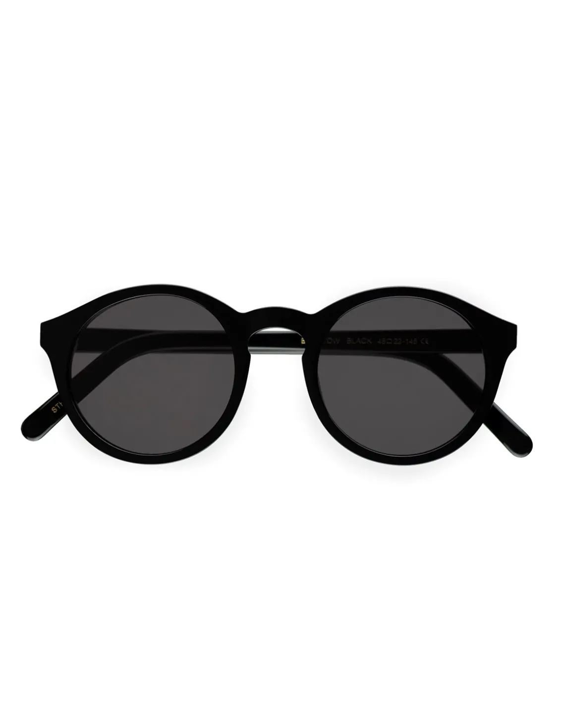 Monokel Eyewear Barstow Black Grey Solid Lens