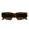 Monokel Eyewear Eclipse Matte Havana Green Solid Lens