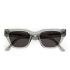 Monokel Eyewear Memphis Grey Grey Solid Lens