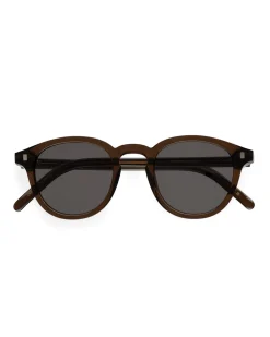 Monokel Eyewear Nelson Cola Grey Solid Lens