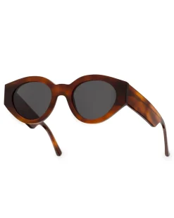 Monokel Eyewear Polly Amber Grey Solid Lens