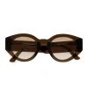 Monokel Eyewear Polly Cola Brown Gradient Lens