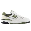 New Balance 550 White/Dark Olivine