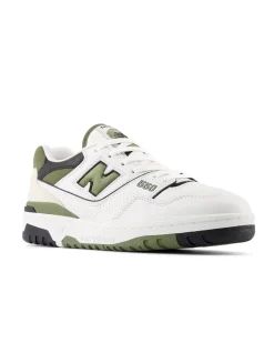New Balance 550 White/Dark Olivine