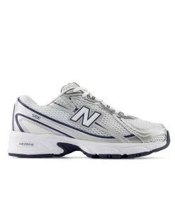 New Balance 740 White/Navy Blue