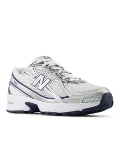 New Balance 740 White/Navy Blue