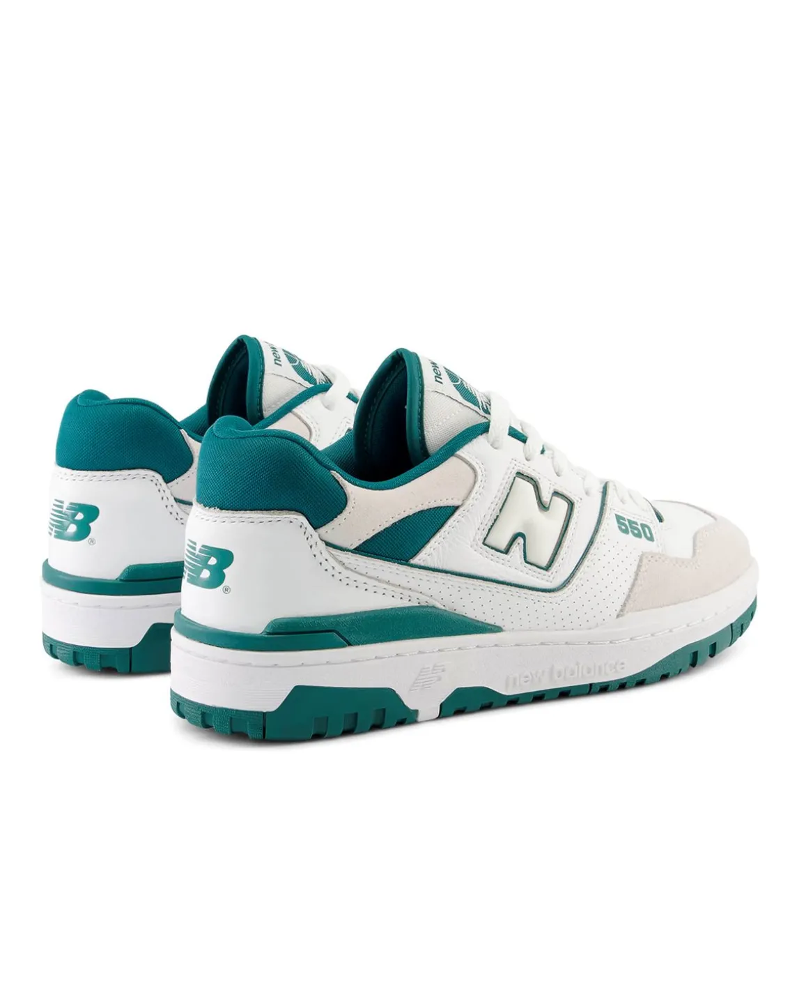 New Balance 550 White/Vintage Teal
