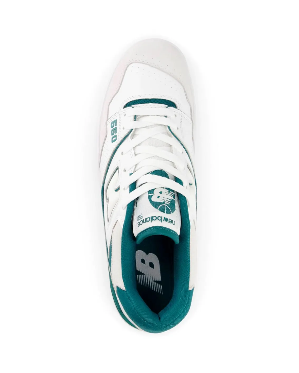 New Balance 550 White/Vintage Teal