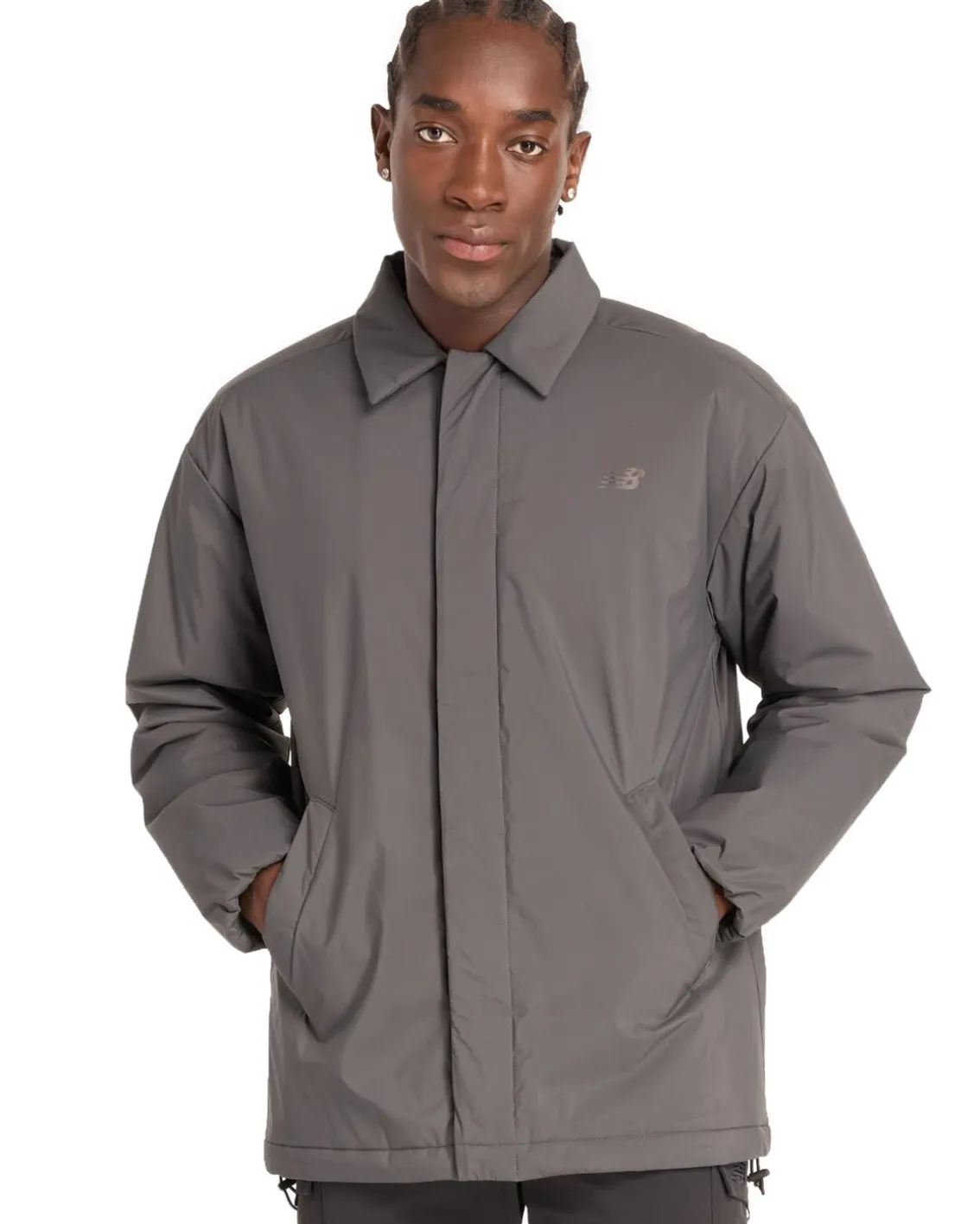 New Balance Coaches Jacket Blacktop
