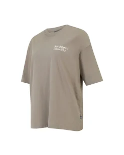 New Balance Linear Graphic Oversized T-Shirt Dockside