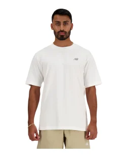 New Balance Sport Essentials Small Logo T-Shirt White