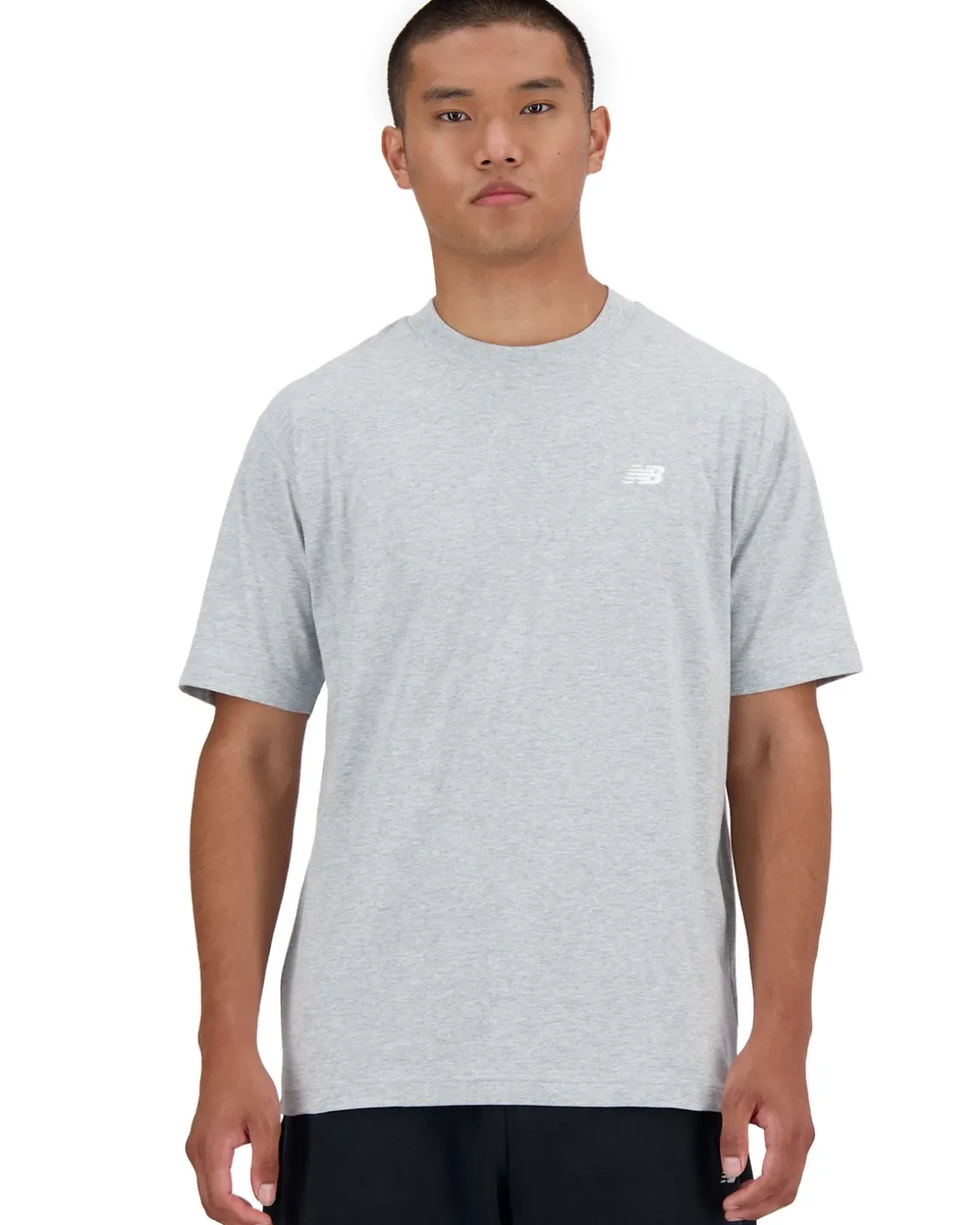 New Balance Sport Essentials Small Logo T-Shirt Athletic Grey