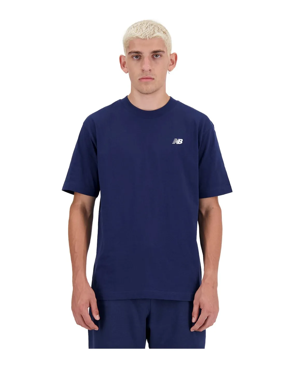 New Balance Sport Essentials Small Logo T-Shirt Navy