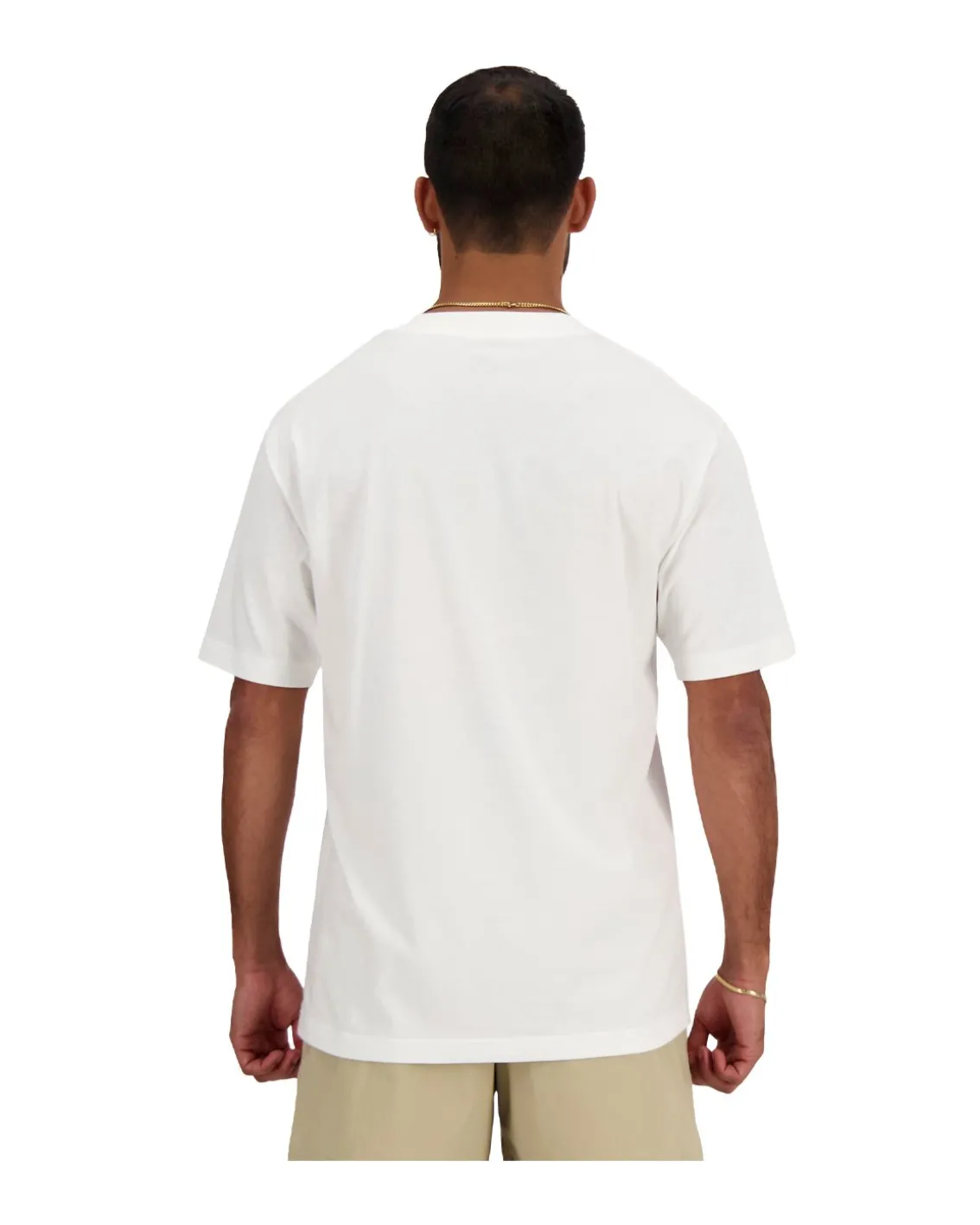New Balance Sport Essentials Small Logo T-Shirt White
