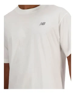 New Balance Sport Essentials Small Logo T-Shirt White