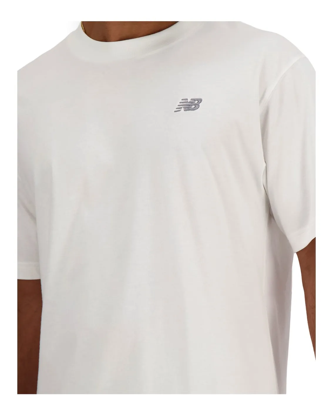 New Balance Sport Essentials Small Logo T-Shirt White