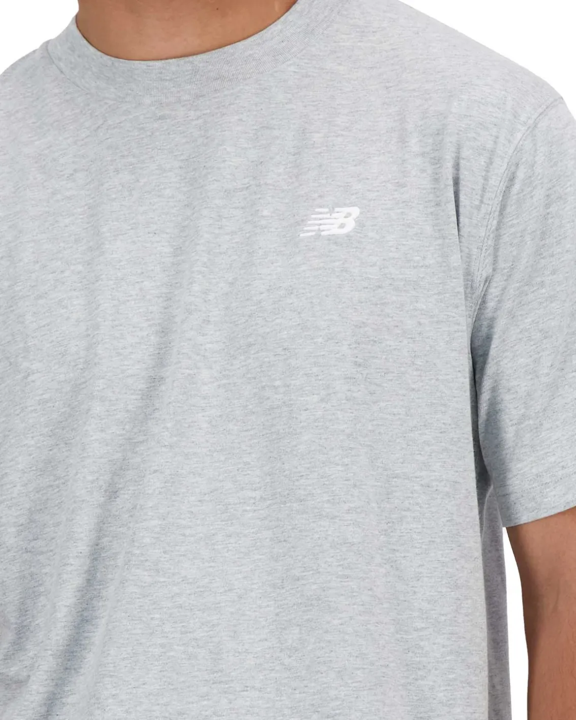 New Balance Sport Essentials Small Logo T-Shirt Athletic Grey
