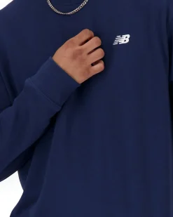New Balance Sport Essentials French Terry Crew Navy