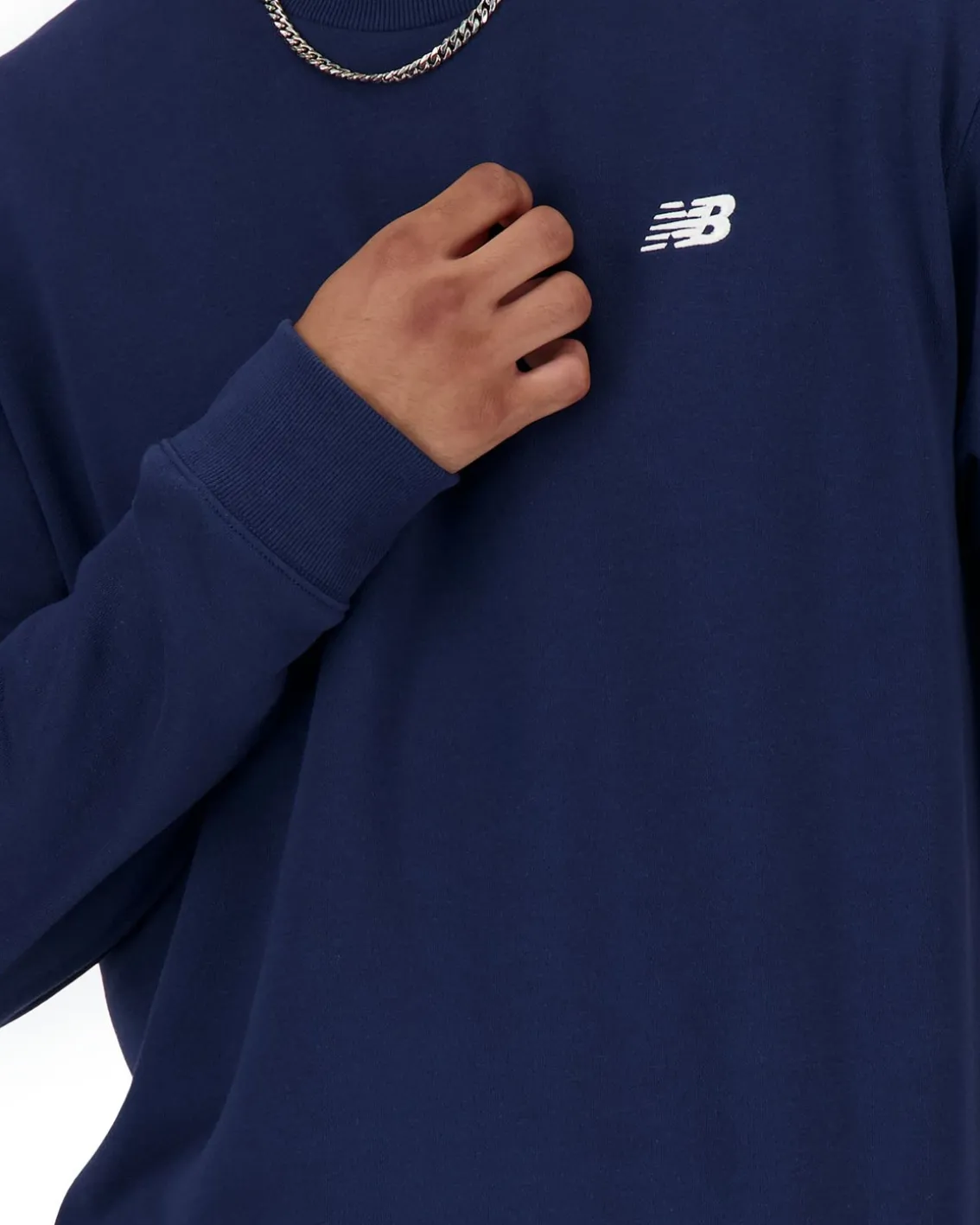 New Balance Sport Essentials French Terry Crew Navy